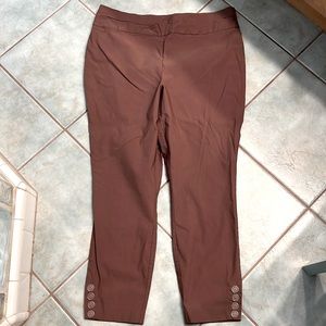 Pull on ankle pants